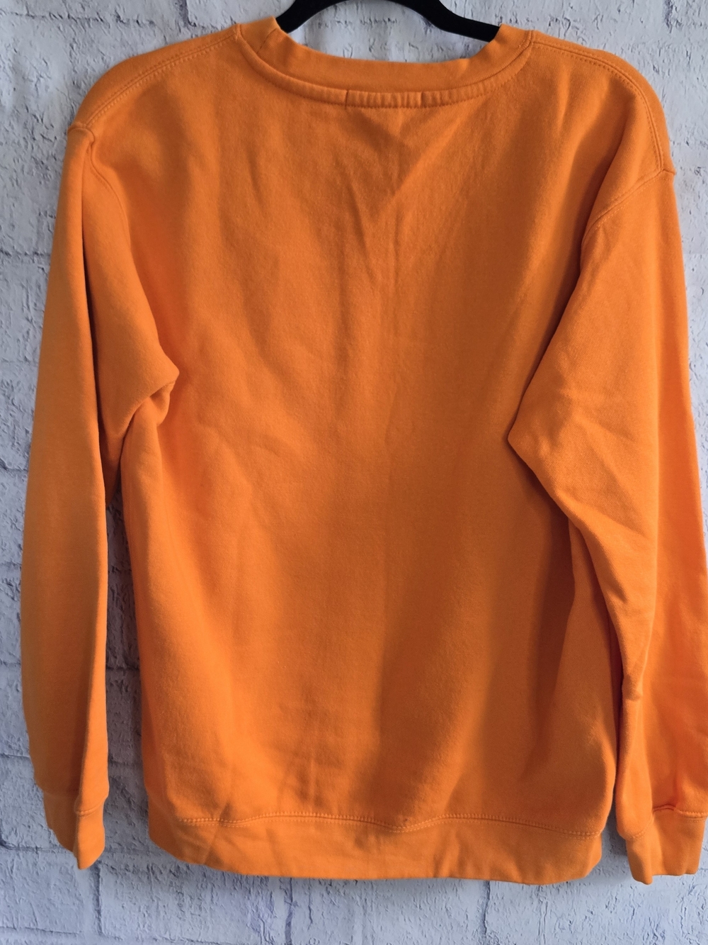 3Forty Hennything Is Possible Men's Bright Orange Graphic Sweatshirt - Picture 3 of 10